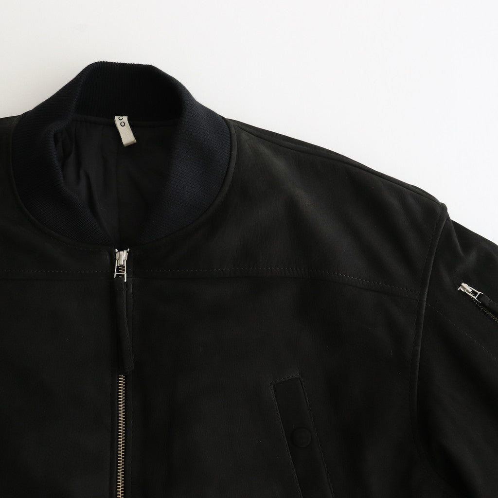 BOMBER JACKET #BLACK [SH-50-C-NUBUCK-2]