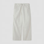 DENIM PAINTER TROUSERS #OFF WHITE [PMAT-PT09]