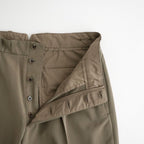 DOUBLE-PLEATED BUGS TROUSER #MOREL [261OJ-PT29]