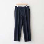 REGULAR STRAIGHT TROUSERS #NAVY STRIPE [M25C07PT02C]
