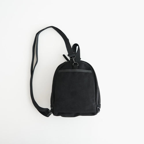 Synthetic Leather One Shoulder Bag #Black [N26FU014]