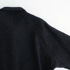 ROUND-COLLAR MOTORING JACKET #ONYX [252OJ-JK04]