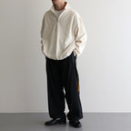 TRACK PANTS POLYESTER #BLACK [DNS25P03]