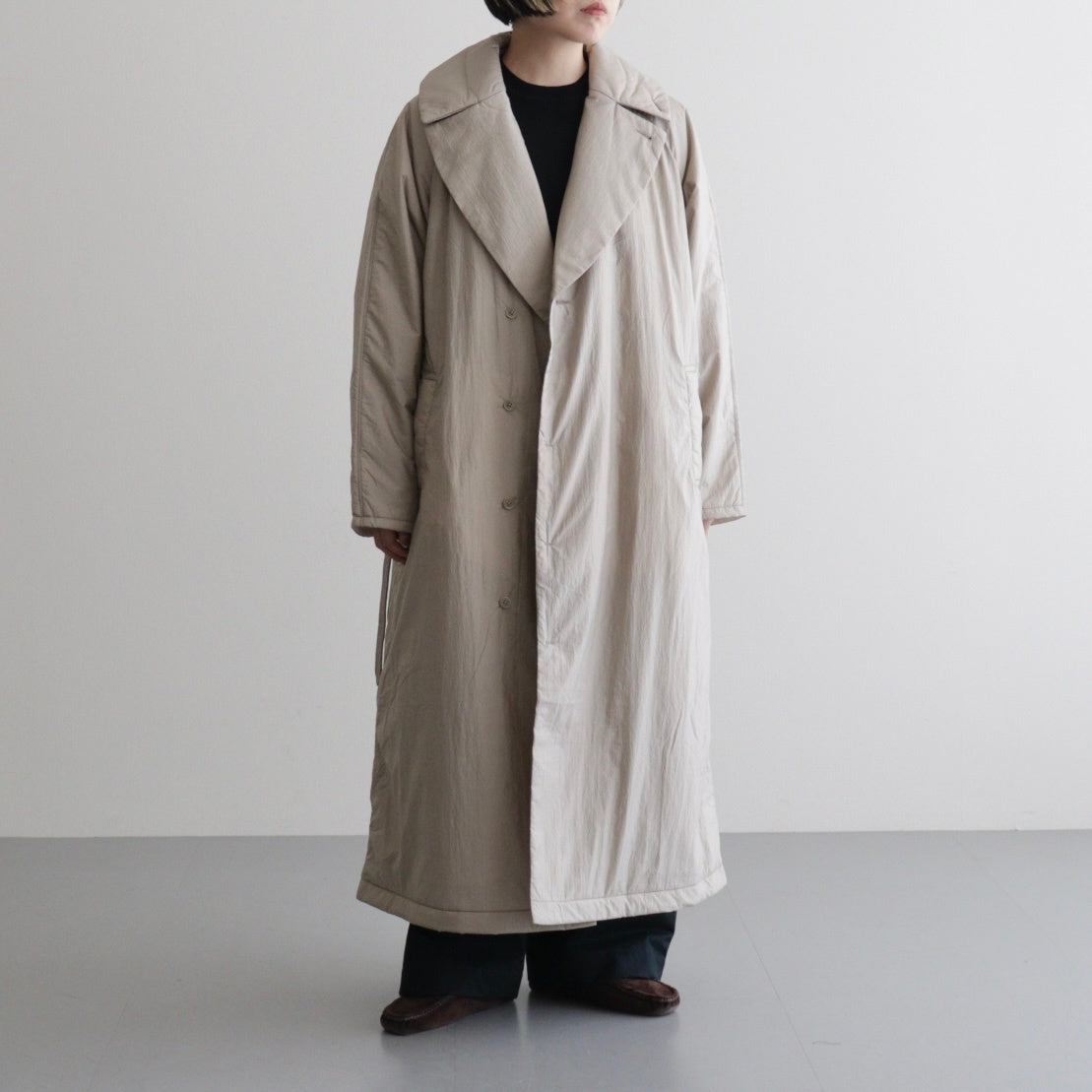 Puffer Coat #Tan Beige [S25FB025]