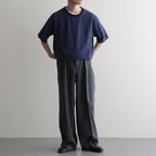 Slub Yarn Cotton２pack Tee #Natural×White / Blue×Navy [NEP-SS2611]