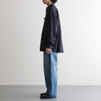 Garment Dyed Field Twill Shirt #Asphalt Gray [N26SG034]