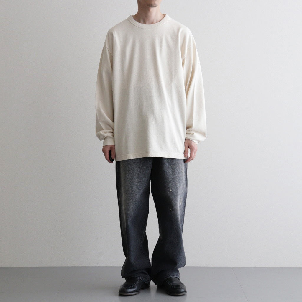 Co/Silk Nep Tee L/S #Ivory [BHS26S031]