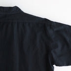 CAMP COLLAR MARINE SHIRTS #ONYX [251OJ-SH11]