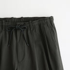 TRIPLE PLEATED EASY TROUSERS #DARK OLIVE [A25A05PT03C]