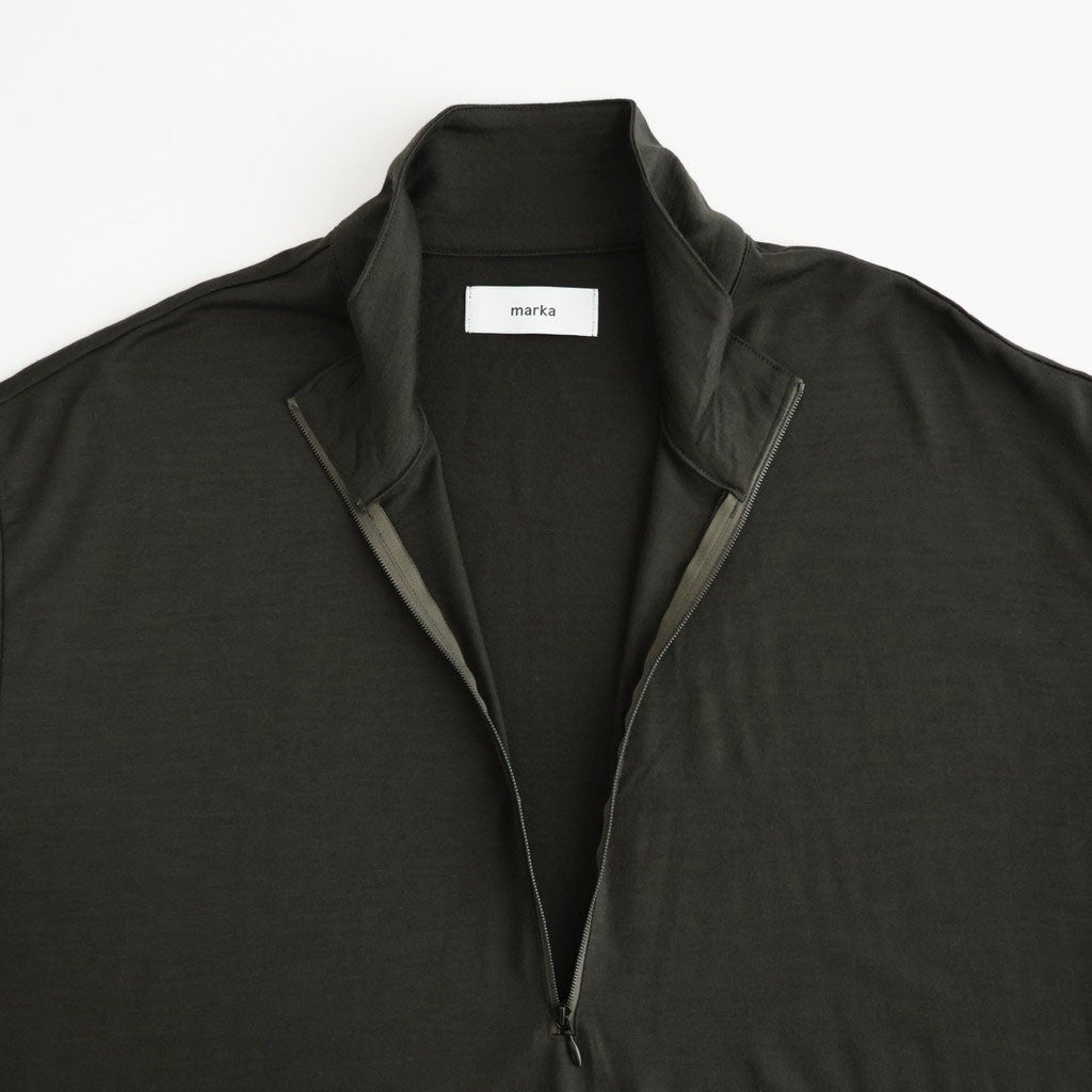 HALF-ZIP STAND #DARK OLIVE [M26C15CS02C]