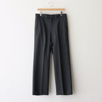 Wool Tuckless Waide Trousers #BROWN GRAY [NEP-SS2502M]