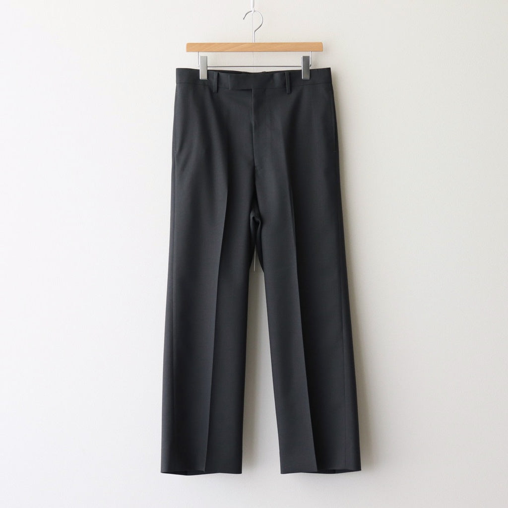 Wool Tuckless Waide Trousers #BROWN GRAY [NEP-SS2502M]