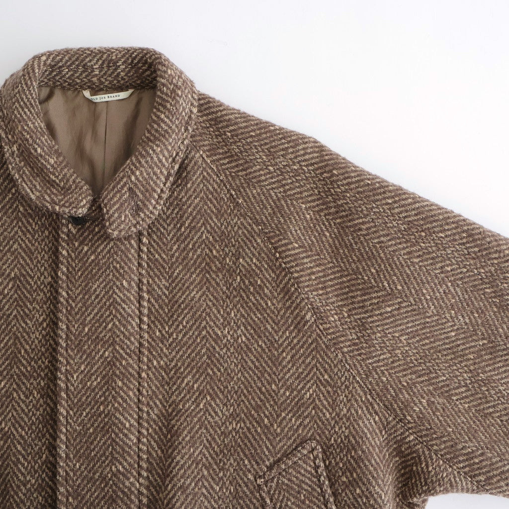 ROUND-COLLAR MOTORING JACKET #WHEAT [252OJ-JK04]