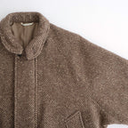 ROUND-COLLAR MOTORING JACKET #WHEAT [252OJ-JK04]