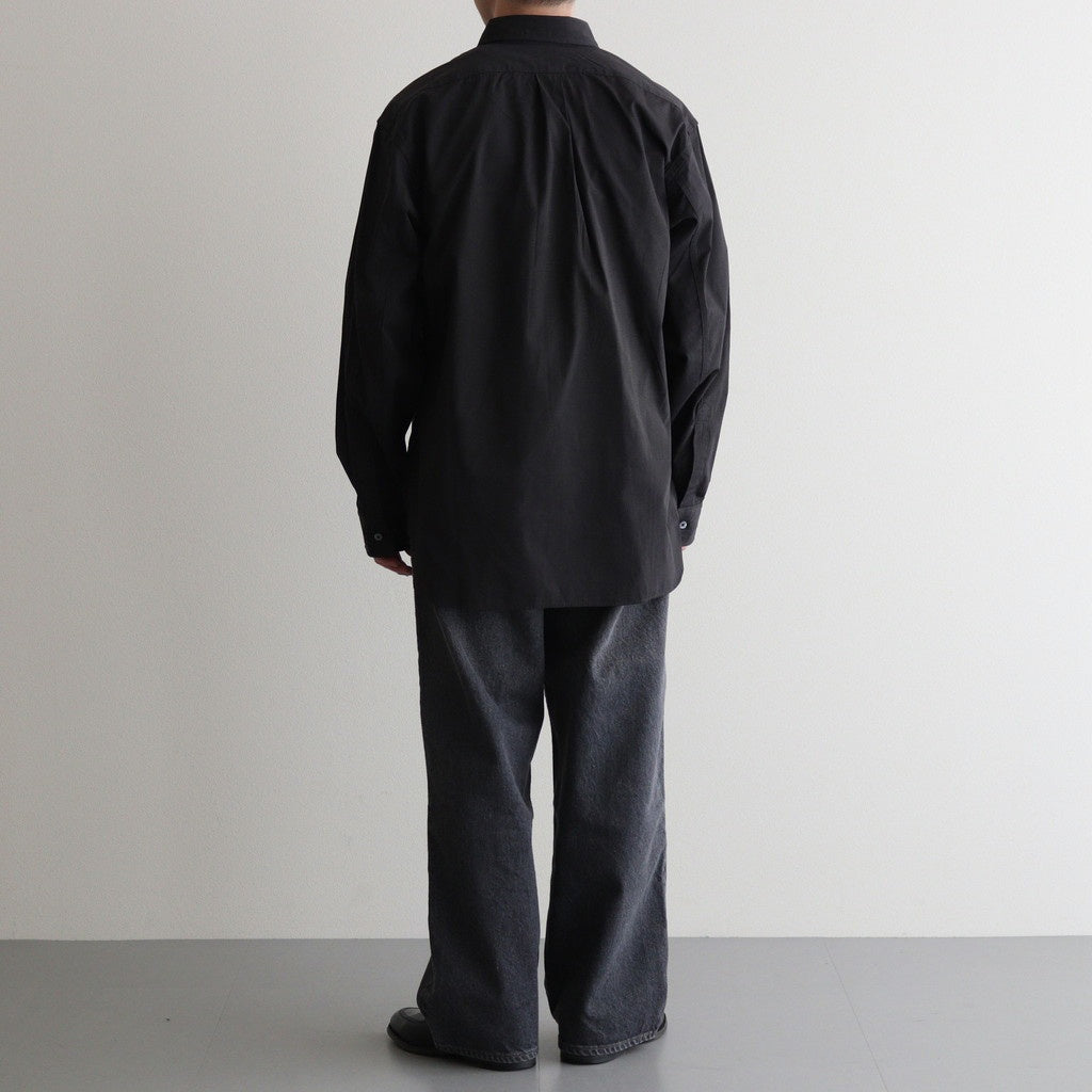 REGULAR COLLAR DRESS SHIRT #CHARCOAL [PM-LS01]