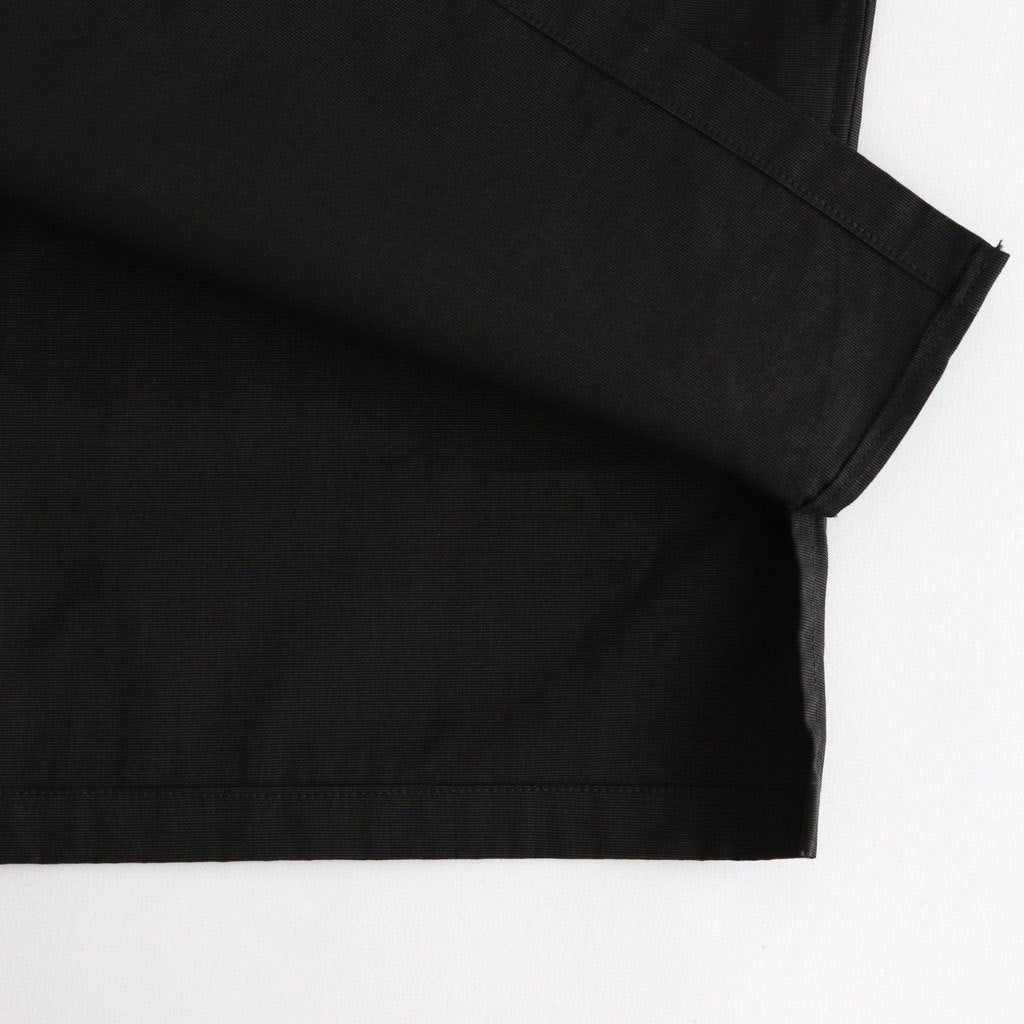 BACK GATHERING SS SHIRT #CHARCOAL [PMAT-SS04]