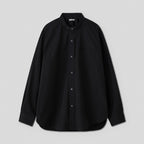 BAND COLLAR DRESS SHIRT #CHARCOAL [PM-LS02]