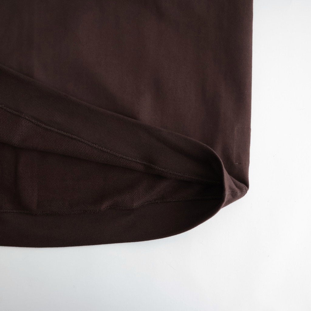 COMFORT SWEAT #DARK BROWN [A26C13CS04C]