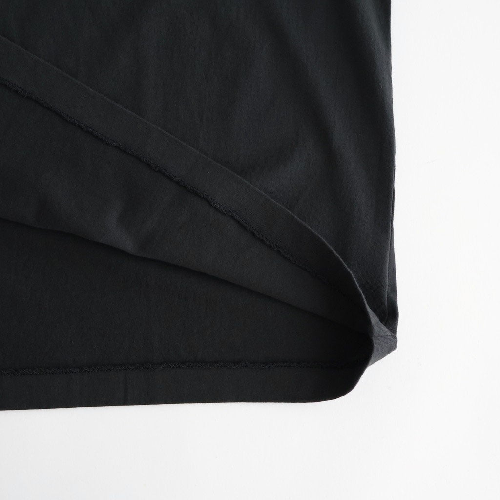 b Patch Tee WIDE #InkBlack×Charcoal [bROOTS25S34S26C]