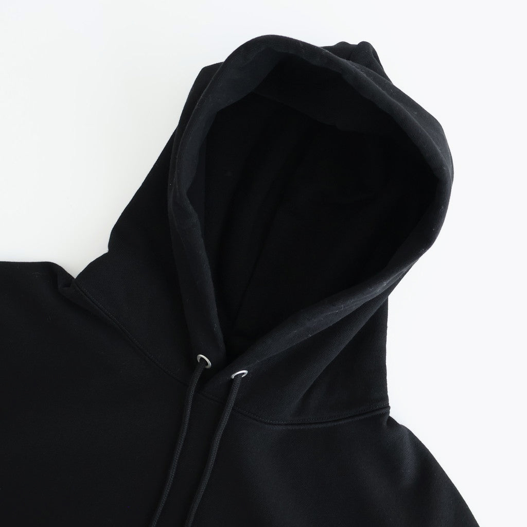 Soft&Hard Sweat Hoodie P/O #Black [bROOTS24F22F25]