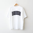 RAREGROOVE Print Tee WIDE #White×Black-PT [bROOTS25S34S26B]
