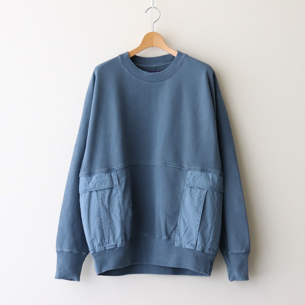 11oz Crewneck Sweatshirt #Sax [N25SH009]