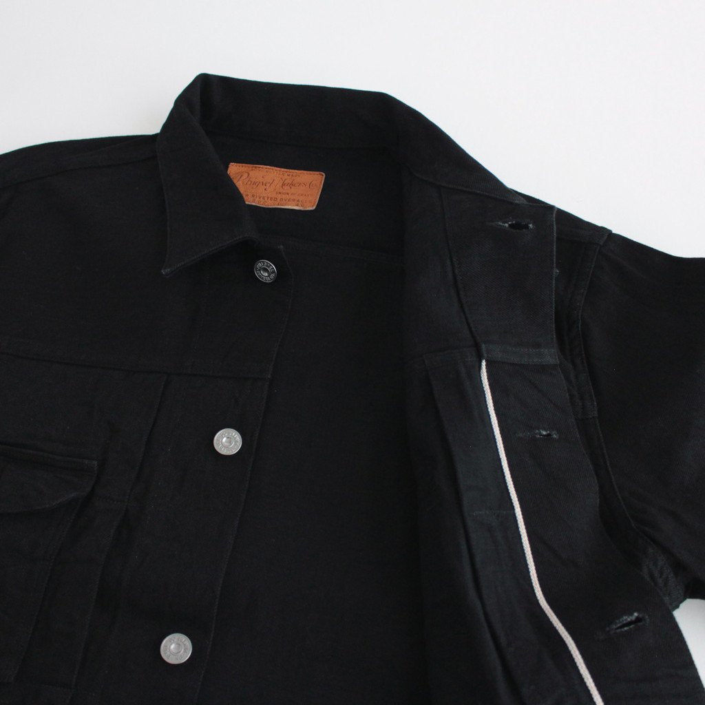 CLASSIC JEAN JACKET #BLACK [PM-300]