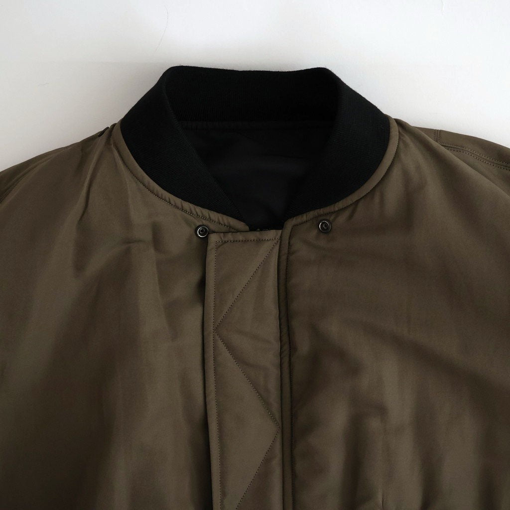 Poly-Silk Twill Modified MA1 #Black [BHS26F026]