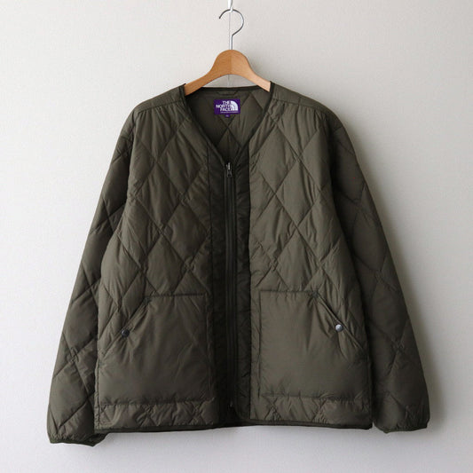 PLAS Field Down Cardigan #Olive Drab [N24FA027]