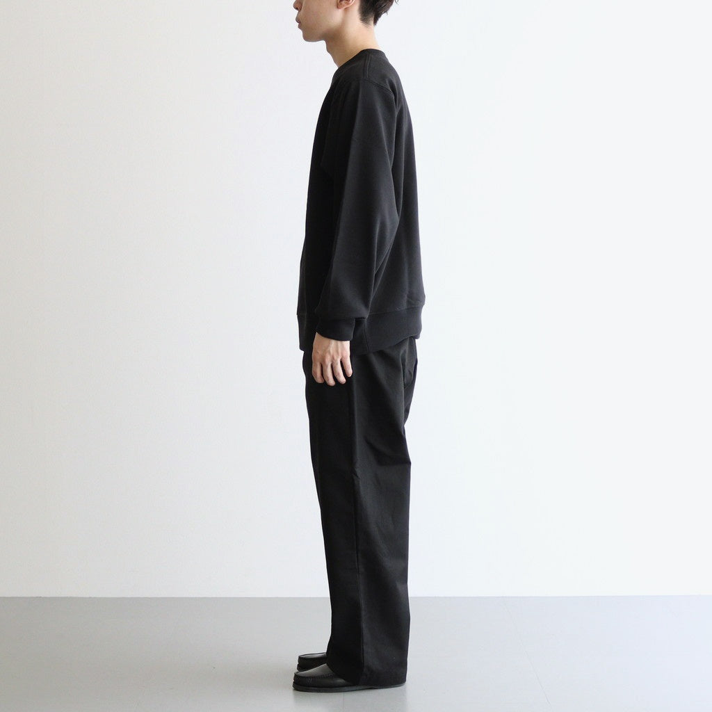 Field Crewneck Sweatshirt #Black [N24FH060]