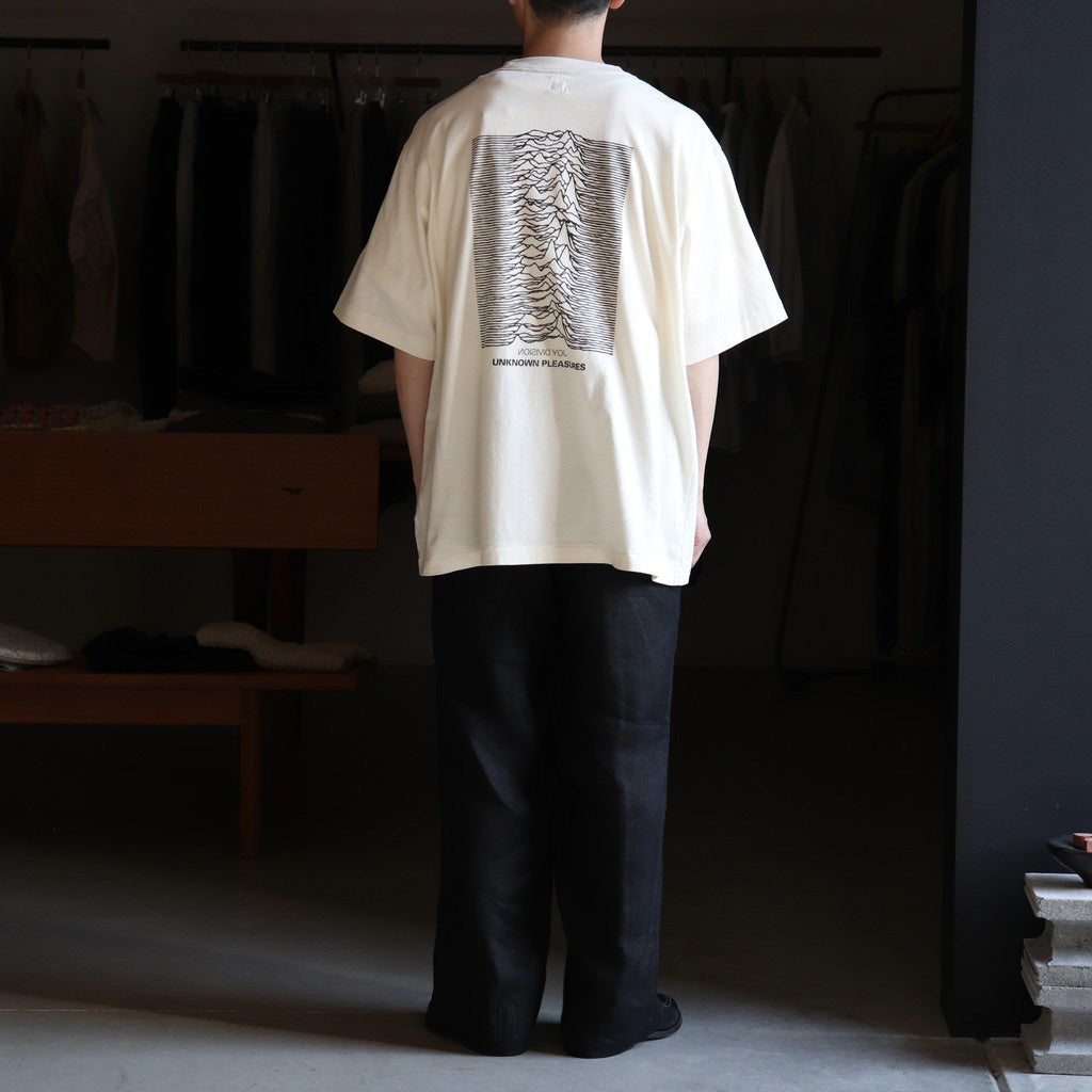 JD UNKNOWN PLEASURES Invert WIDE #Ivory [bROOTS25S34S26JD001]
