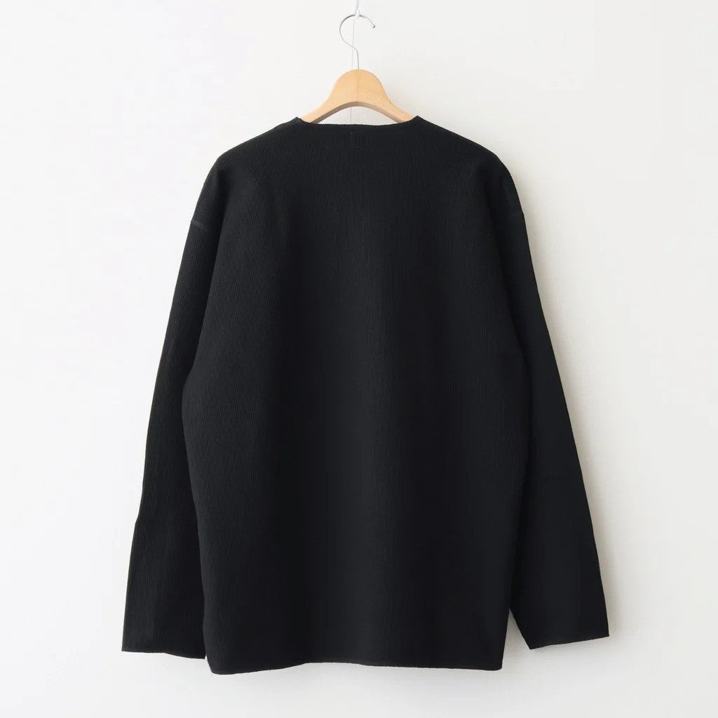 Rough&Smooth Thermal Over-neck L/S #Black [bROOTS24F30F26]