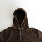 Soft&Hard Sweat Hoodie ZIP #KhakiBrown [bROOTS24F23]