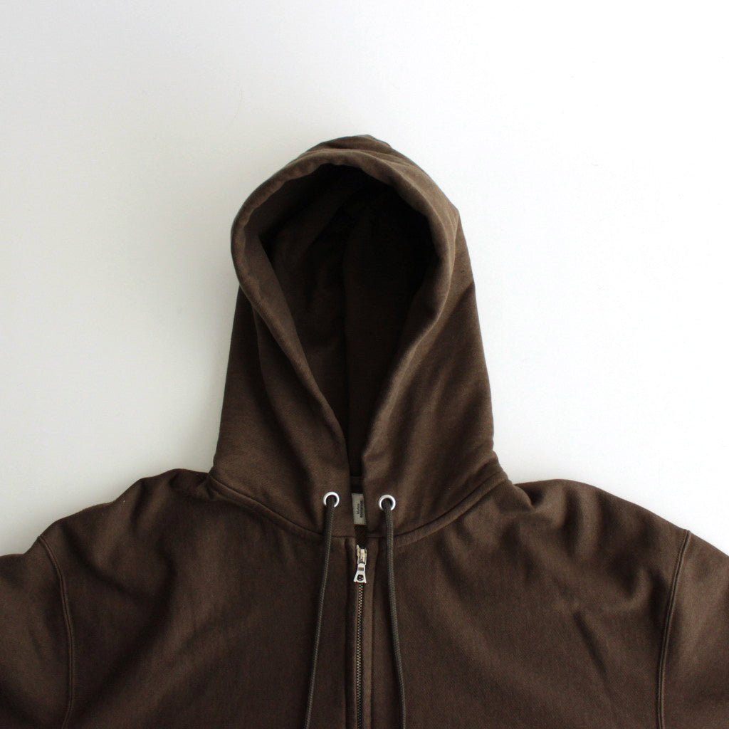 Soft&Hard Sweat Hoodie ZIP #KhakiBrown [bROOTS24F23]