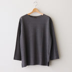 NORMANDY LINEN BASQUE SHIRT #GRAY [BN-25SM-065]