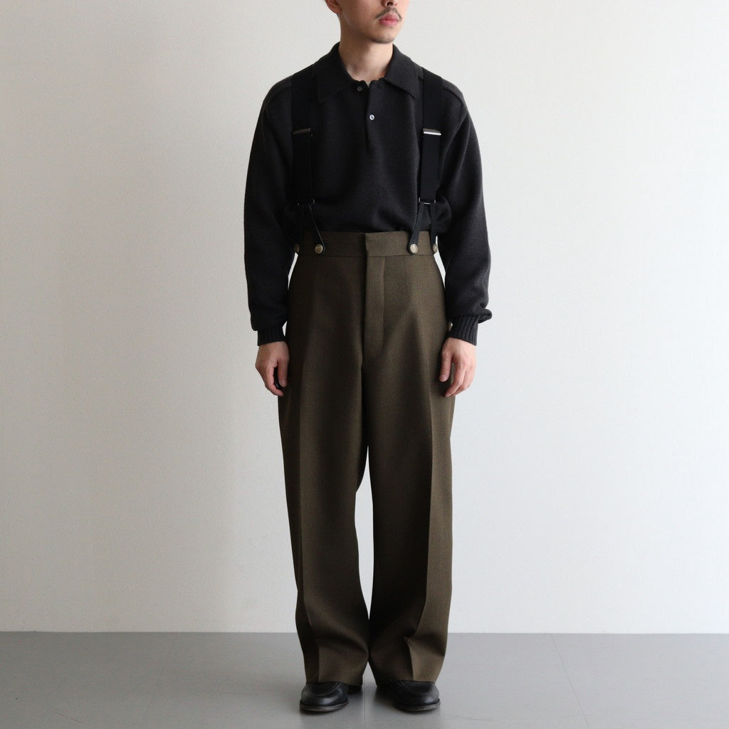 SOLIS CAVALRY TROUSERS #KHAKI [HV301501ER]