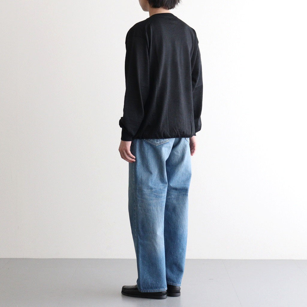 CHOMA CREW NECK #BLACK [BN-26SM-058]