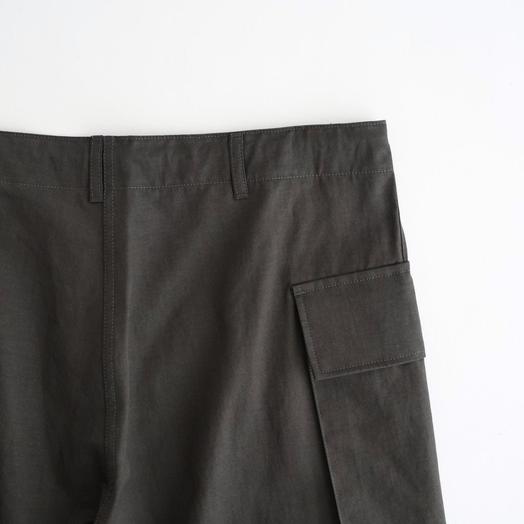 COTTON LINEN M43 TROUSERS #MILITARY GRAY [26S-BIS-PT34]
