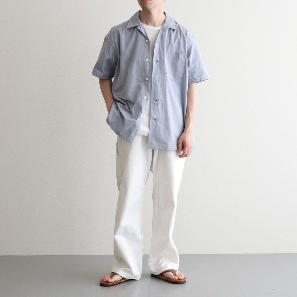 DENIM PAINTER TROUSERS #OFF WHITE [PMAT-PT09]