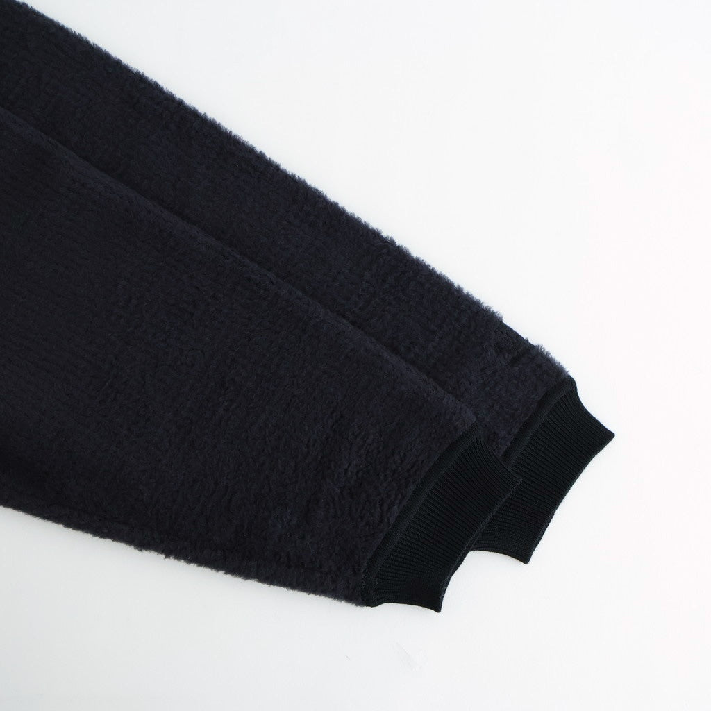 POLARTEC Wool Fleece Sweater Jacket #Black [N25FA051]