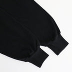 Co/Silk Nep Harf-Zip Shirt #Black [BHS25S037]