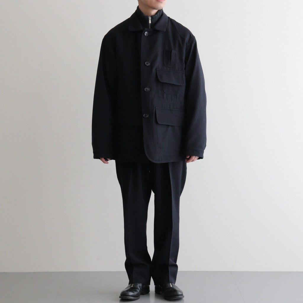 W/CA HUNTING JACKET #INK NAVY [PMAU-OT08]