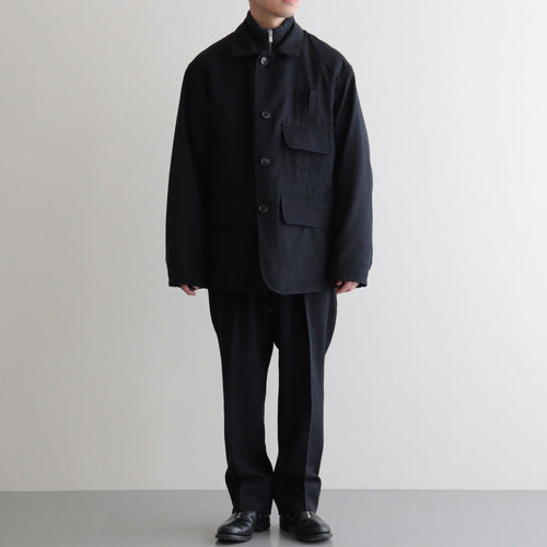 W/CA HUNTING JACKET #INK NAVY [PMAU-OT08]