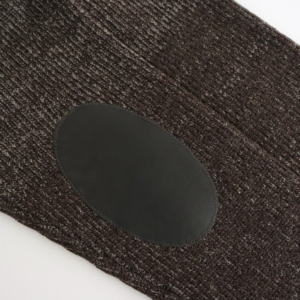 BLENDED KEMPI WOOL RAPEL CARDY #BARK [252OJ-KN03]