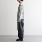 Washable Japanese Merino L/S Tee #GREY [SM61MC002]