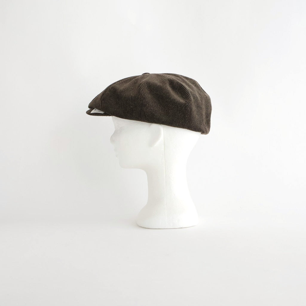 PRINTED CORDS PEAKED CAP #WHISKY [252OJ-HT02]