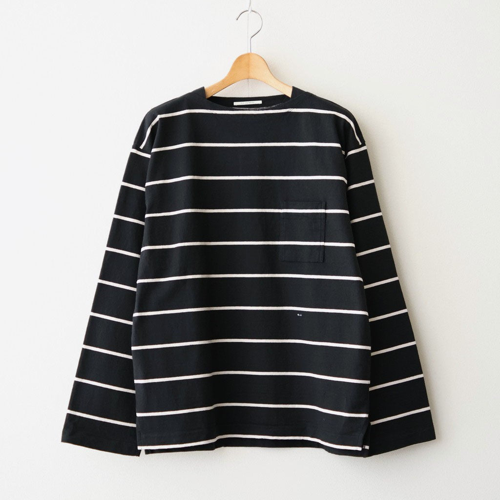 STRIPE BASQUE SHIRTS #ONYX [261OJ-CT18]
