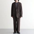 STROLL AROUND JACKET #BROWN BIRD’S-EYE [M26C10JK01C]