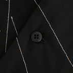 SILK NEP CLOTH SOUVENIR SHIRTS (Short-sleeve) #ONYX [251OJ-SH14]