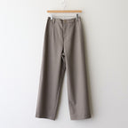 Wool Tuckless Tapered Trousers #BEIGE [NEP-SS2509W]
